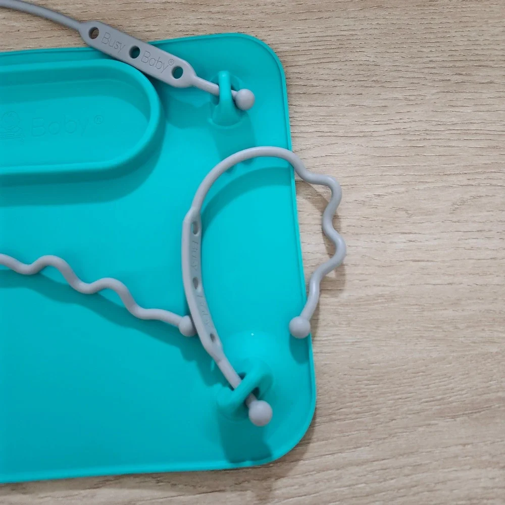 Busy Baby Mat‎ Silicone Suction Toddler Baby Travel Portable Snack Tray - Picture 4 of 7